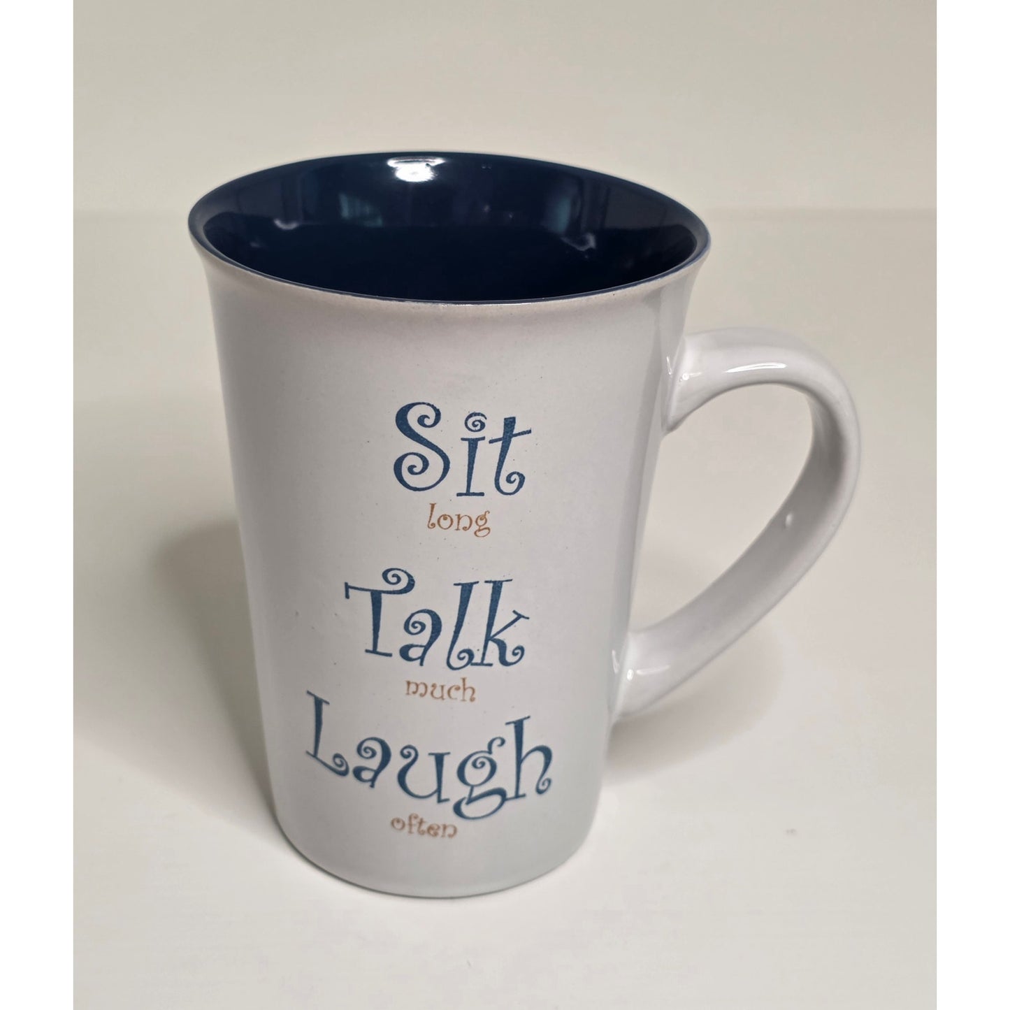 Mulberry Inspirational Ceramic Mugs - Set of 4 - Coffee Tea Cups - Dishwasher Safe