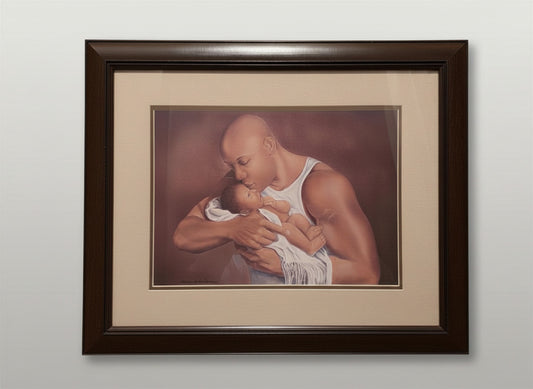 Vintage 2005 Home Interiors Art Print "Father's Love"