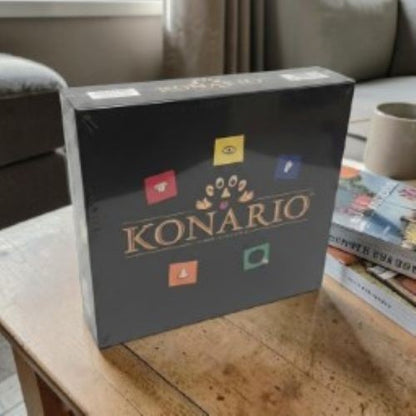 Konario Game ThinkFun Sensory Board Game The Five Senses Match Complete Kids